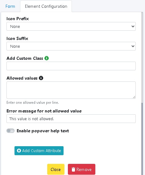 Input Element Image